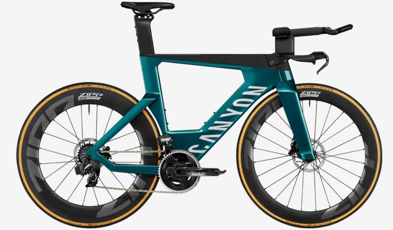 Bici da Triathlon TT Canyon Speedmax CF SLX 8 eTap 2023 trova dati tecnici e specifiche online su EurekaBike