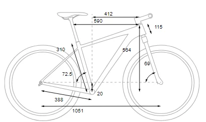 Dirt Slopestyle Bike Cube Flying Circus 2022 find technical data and specifications online at EurekaBike