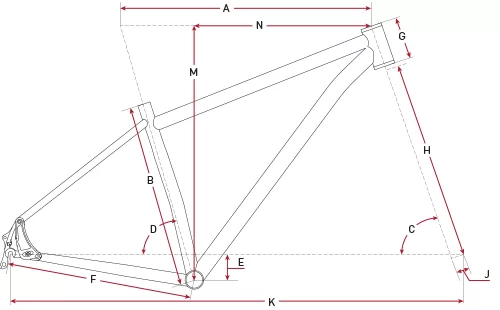 Salsa timberjack size chart sales